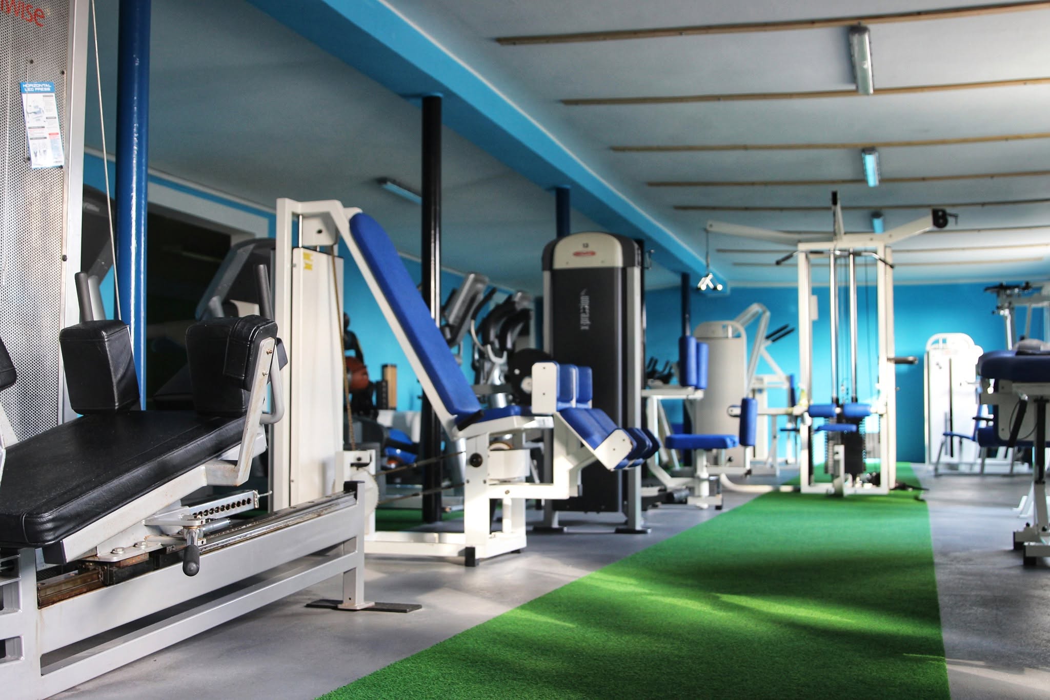 Prostor teretane Cerna Fitness